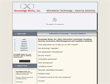 Tablet Screenshot of knowledgeworksinc.com